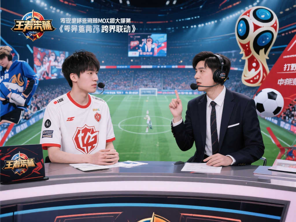 王者荣耀顶尖选手跨界解说世界杯,掀起全新热潮 王者荣耀顶尖选手跨界解说世界杯,掀起全新热潮