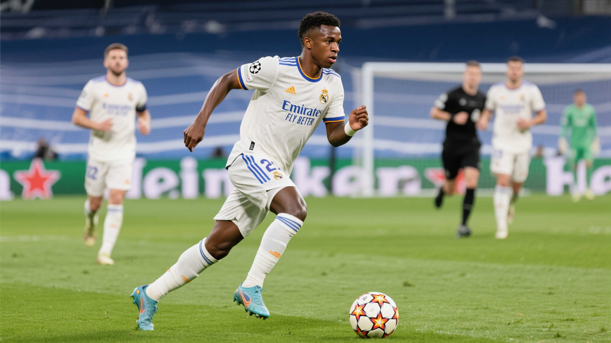 维尼修斯联袂贝林厄姆首发，巴尔韦德领衔皇马战帕丘卡